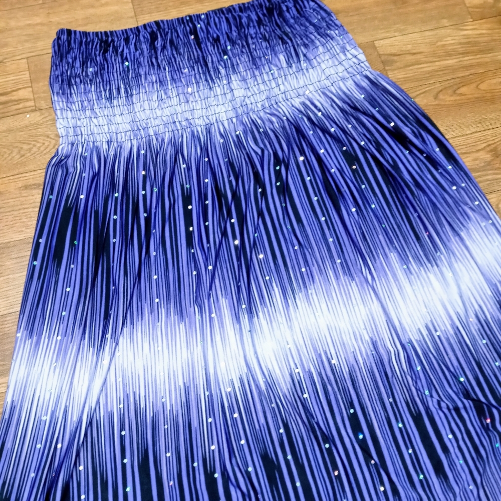 Purple and Black Jennifer Lauren Dress